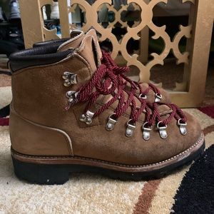 Vintage Dexter Mountain Hiking Leather Suede Boots